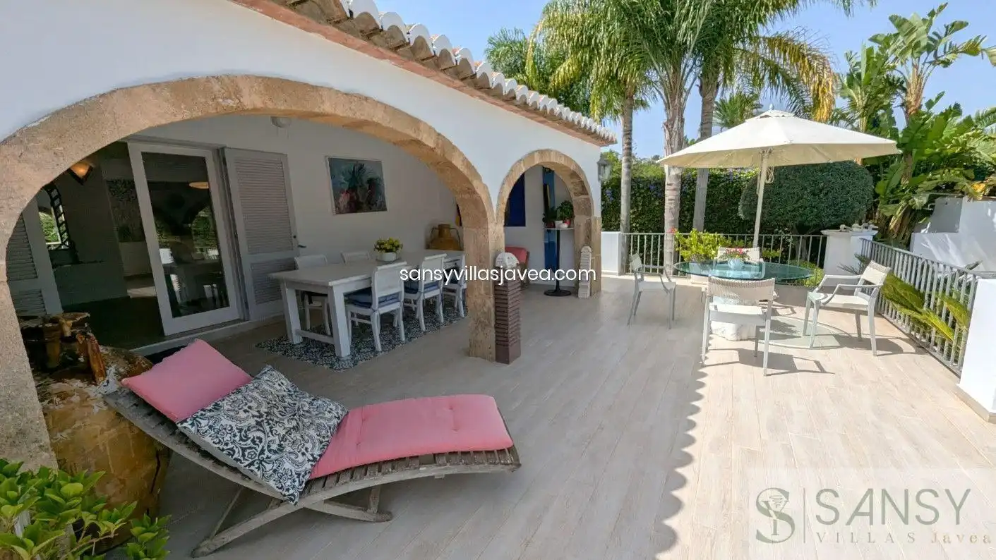 Terrassa de Casa o xalet en venda en Jávea / Xàbia amb Aire condicionat i Traster