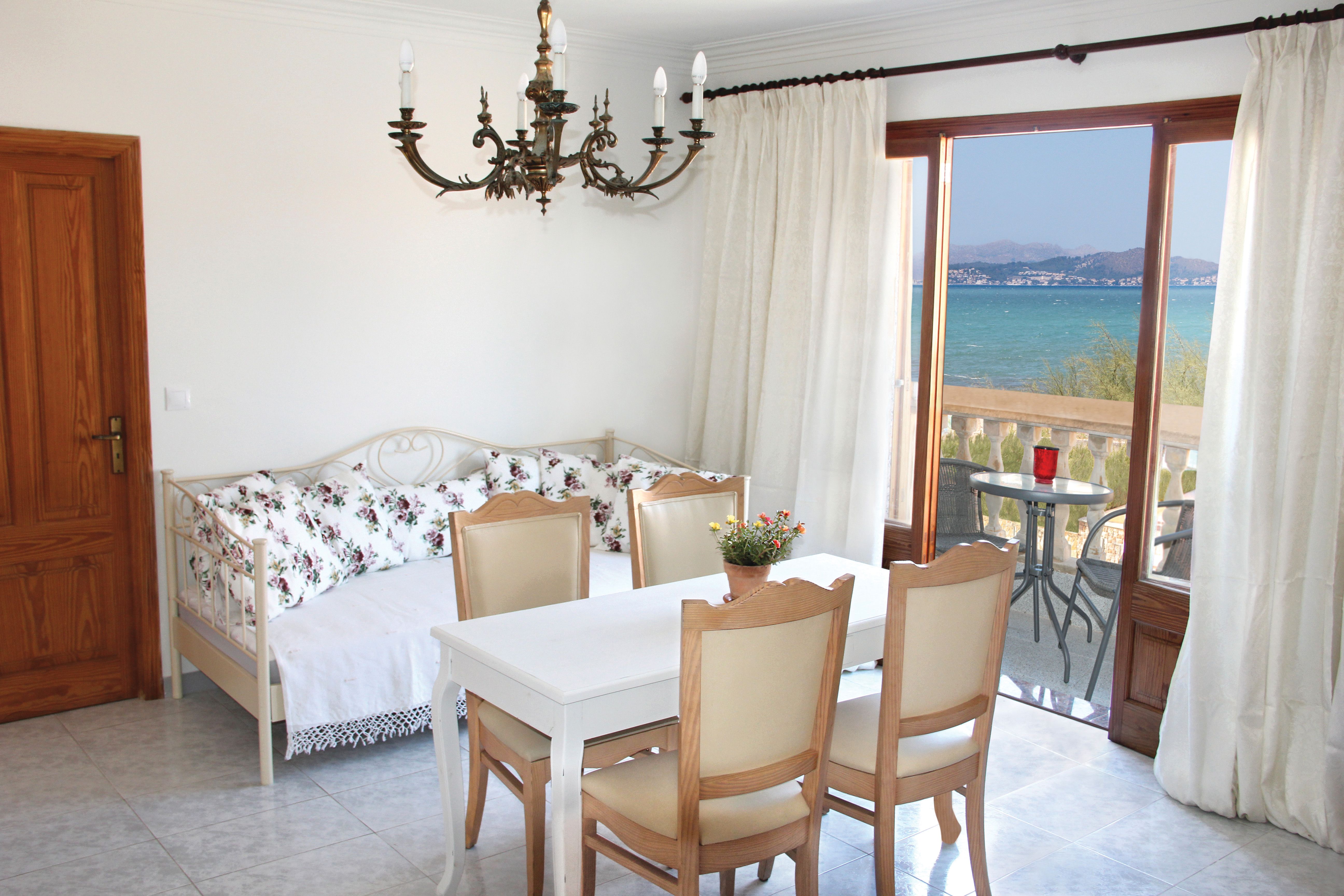 Menjador de Apartament de lloguer en Santa Margalida amb Moblat