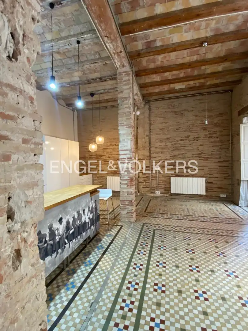 Kitchen of Flat for rent in Valencia  with Air Conditioner and Heating