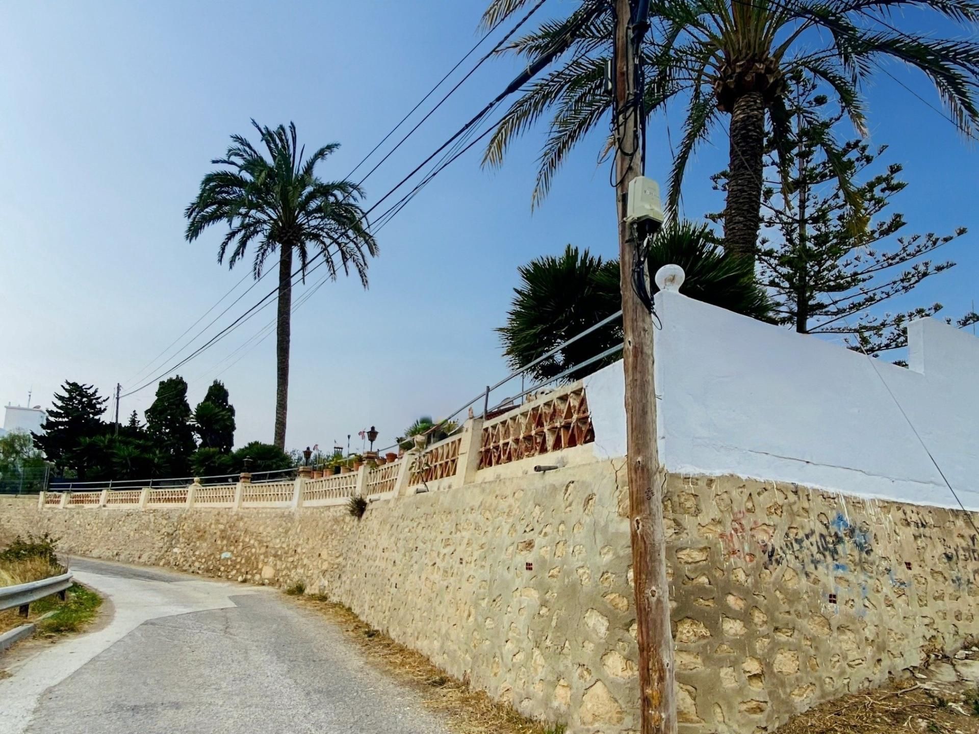 Exterior view of House or chalet for sale in Villajoyosa / La Vila Joiosa  with Air Conditioner, Heating and Terrace