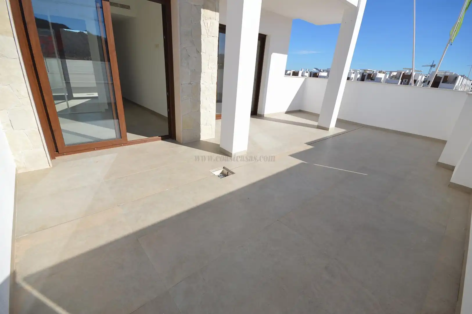 Terrace of Apartments for rent in Torrevieja  with Air Conditioner, Heating and Terrace
