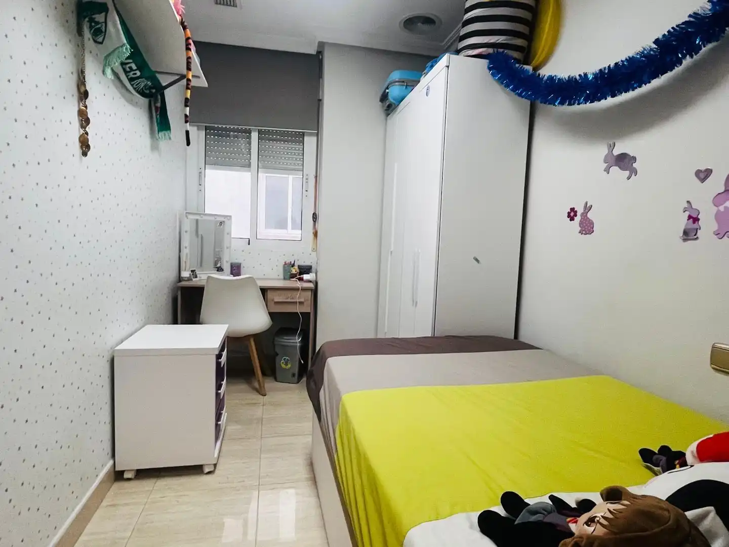 Bedroom of Flat for sale in Elche / Elx  with Air Conditioner