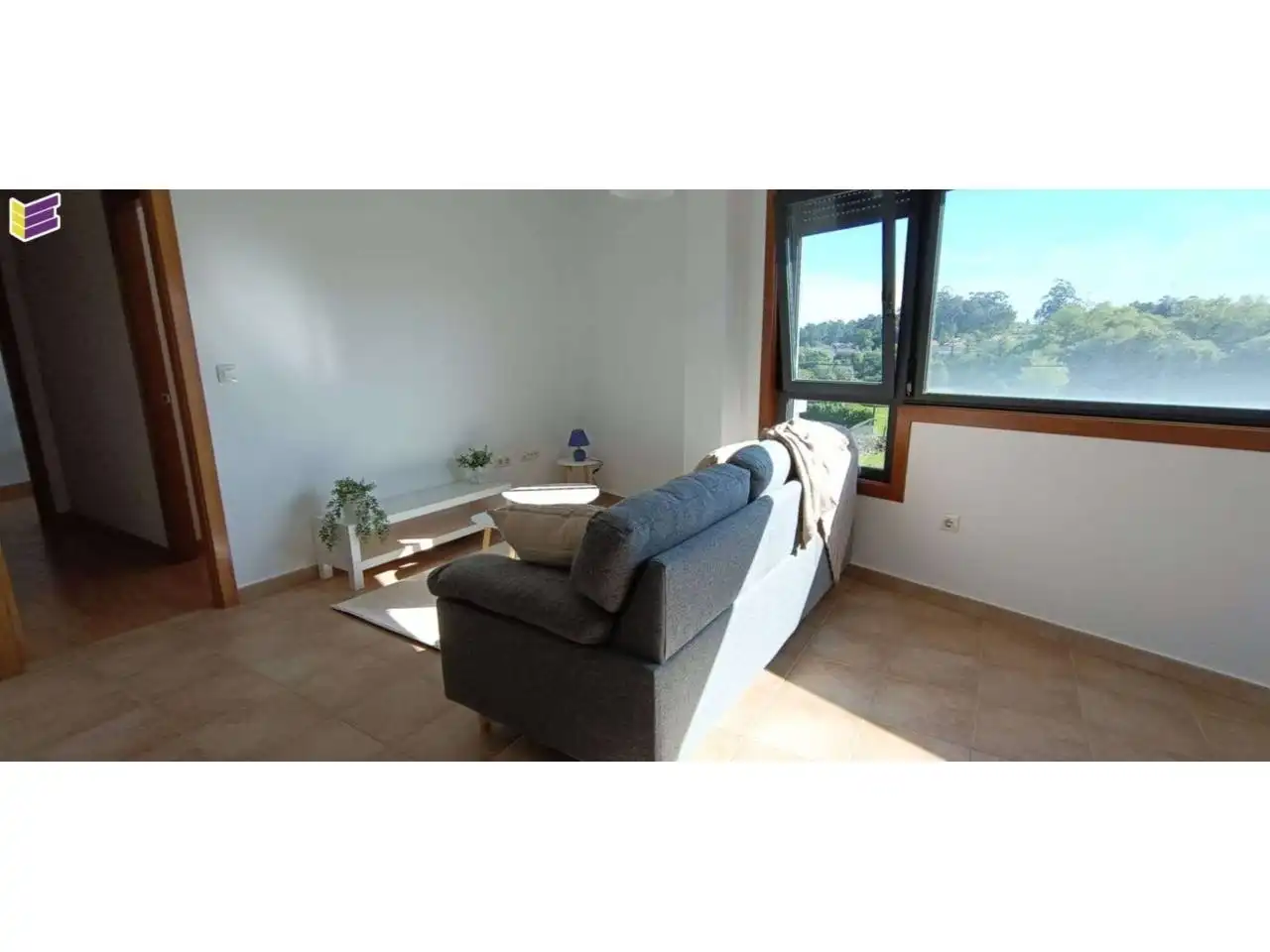 Wohnzimmer von Wohnung zum Verkauf in O Rosal   mit Heizung, Parkett und Abstellraum