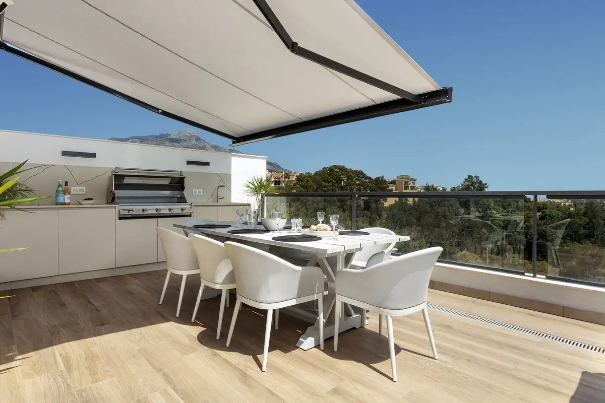 Terrassa de Àtic en venda en Marbella amb Aire condicionat, Terrassa i Moblat