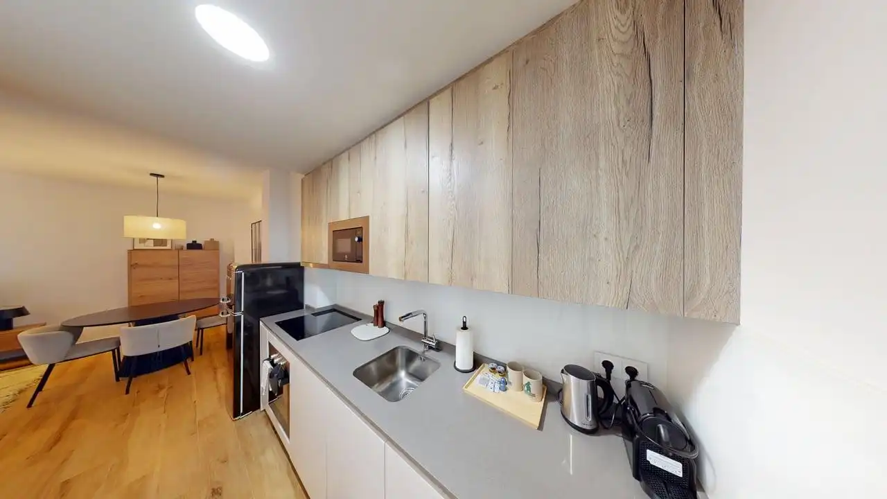 Küche von Wohnung zum Verkauf in Málaga mit Klimaanlage, Heizung und Möbliert
