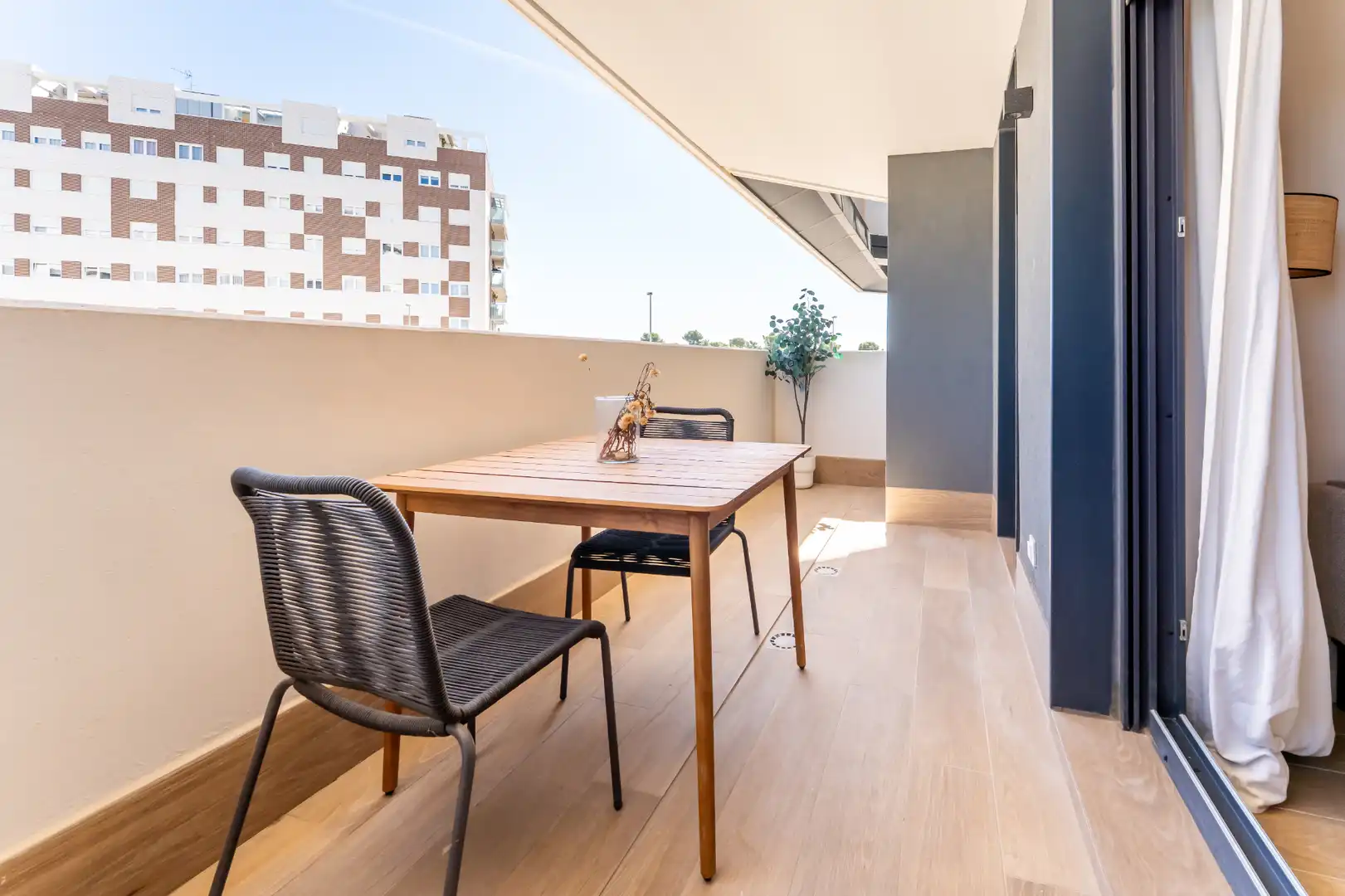 Terraza de Piso de alquiler en Valdemoro con Aire acondicionado, Calefacción y Trastero