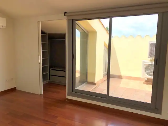 Terraza de Dúplex de alquiler en Les Franqueses del Vallès con Aire acondicionado, Calefacción y Horno