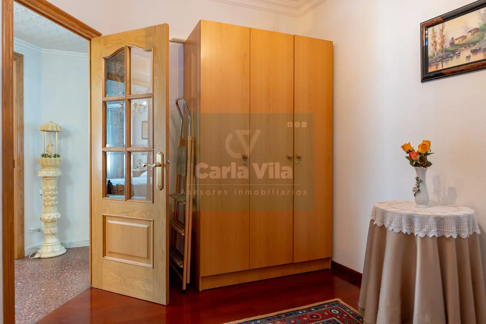 Dormitori de Pis en venda en Lugo amb Calefacció, Parquet i Moblat