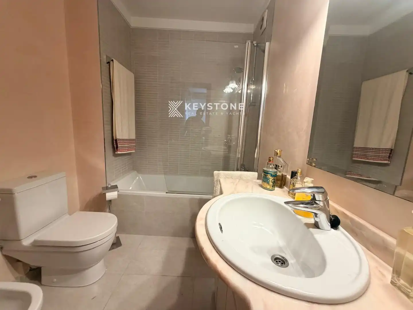 Badezimmer von Wohnung zur Miete in  Palma de Mallorca mit Klimaanlage und Terrasse