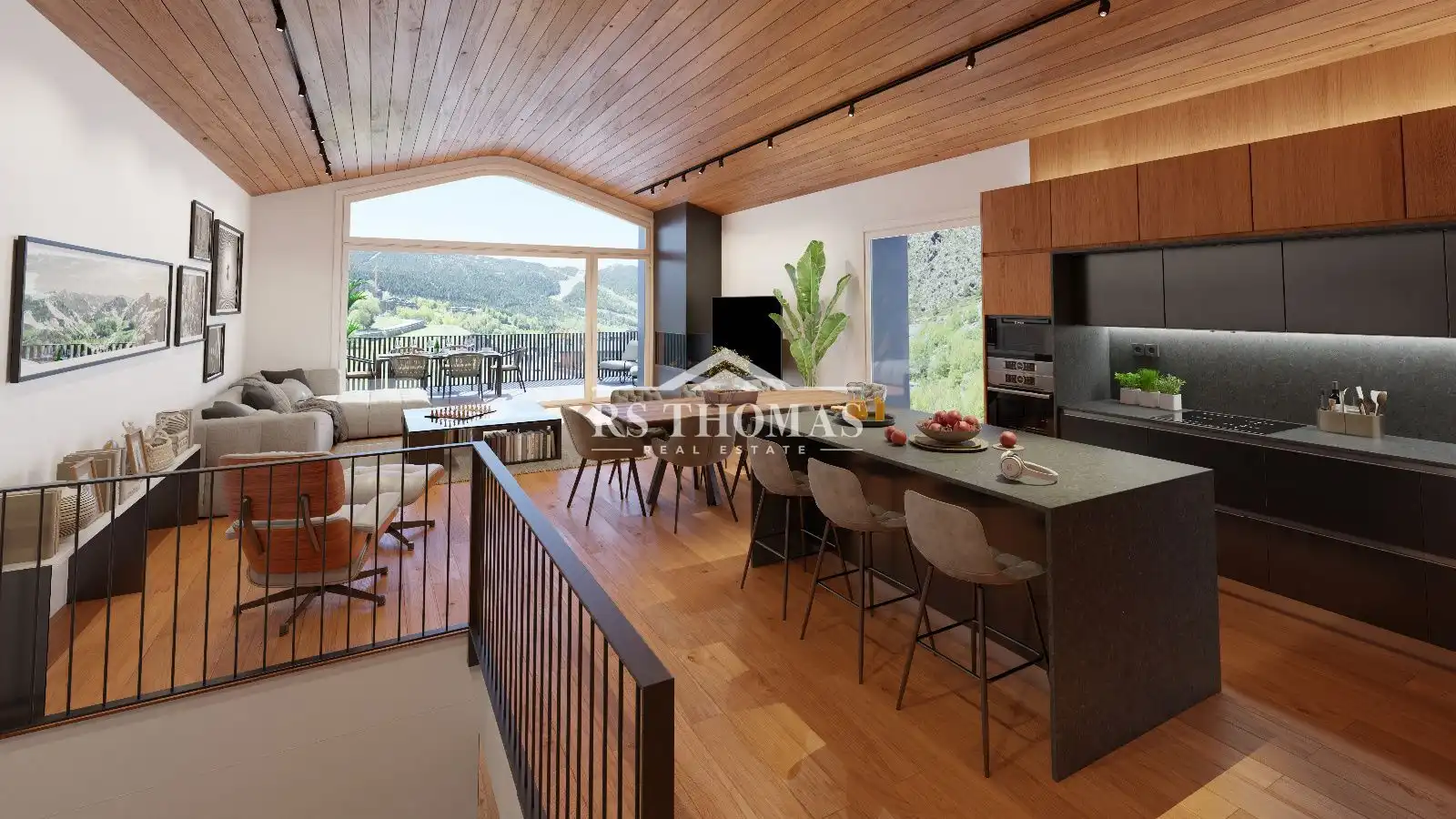 Cocina de Casa adosada en venta en Canillo con Terraza