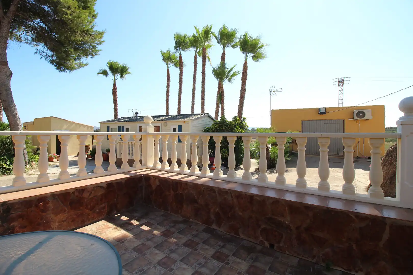 Terraza de Finca rústica en venta en Cartagena con Aire acondicionado, Jardín privado y Terraza
