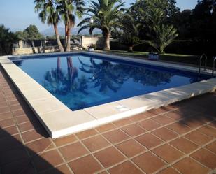 Swimming pool of House or chalet for sale in Ontinyent  with Heating, Private garden and Terrace