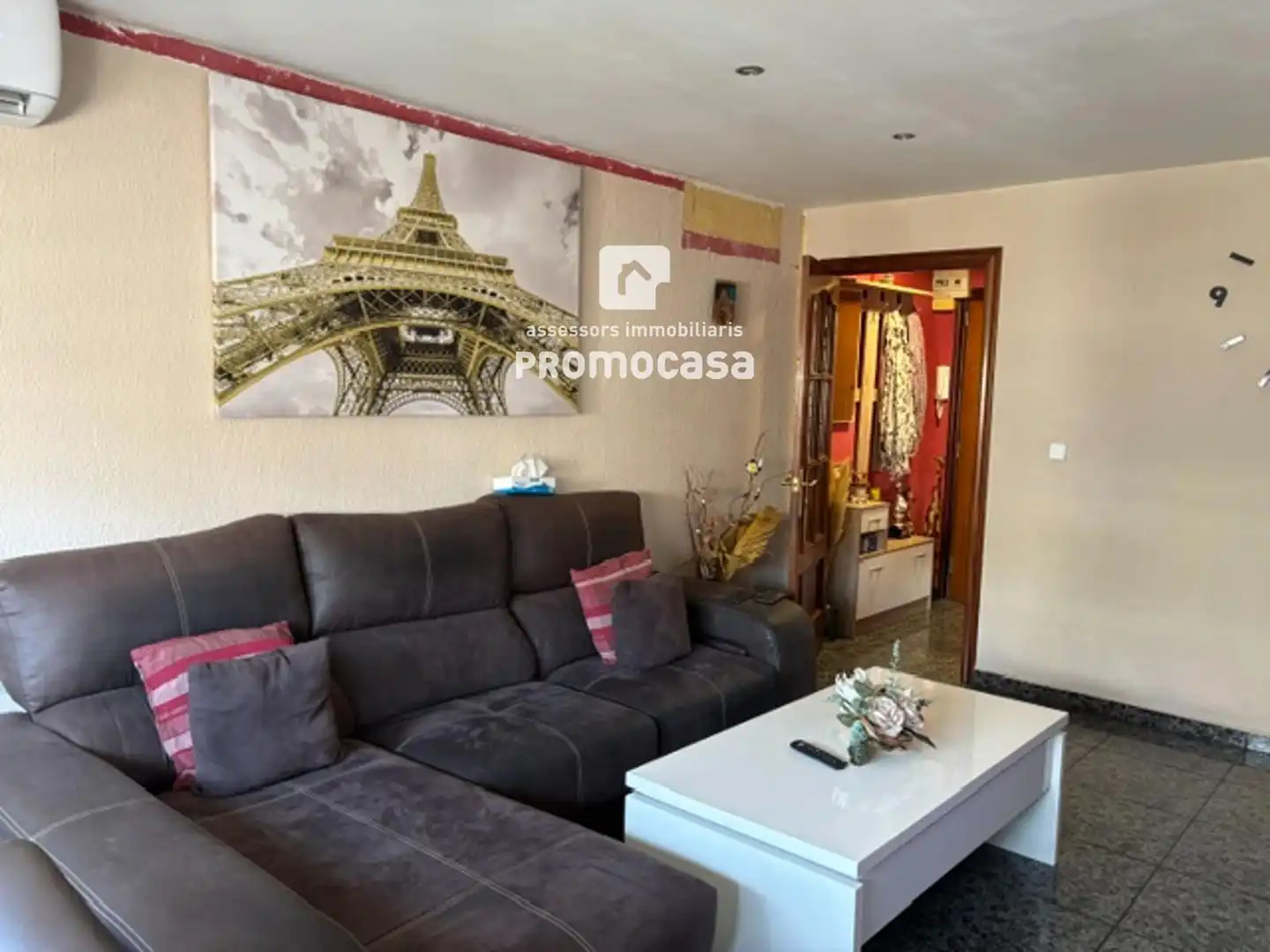 Sala de estar de Piso en venta en Badia del Vallès con Aire acondicionado, Terraza y Balcón