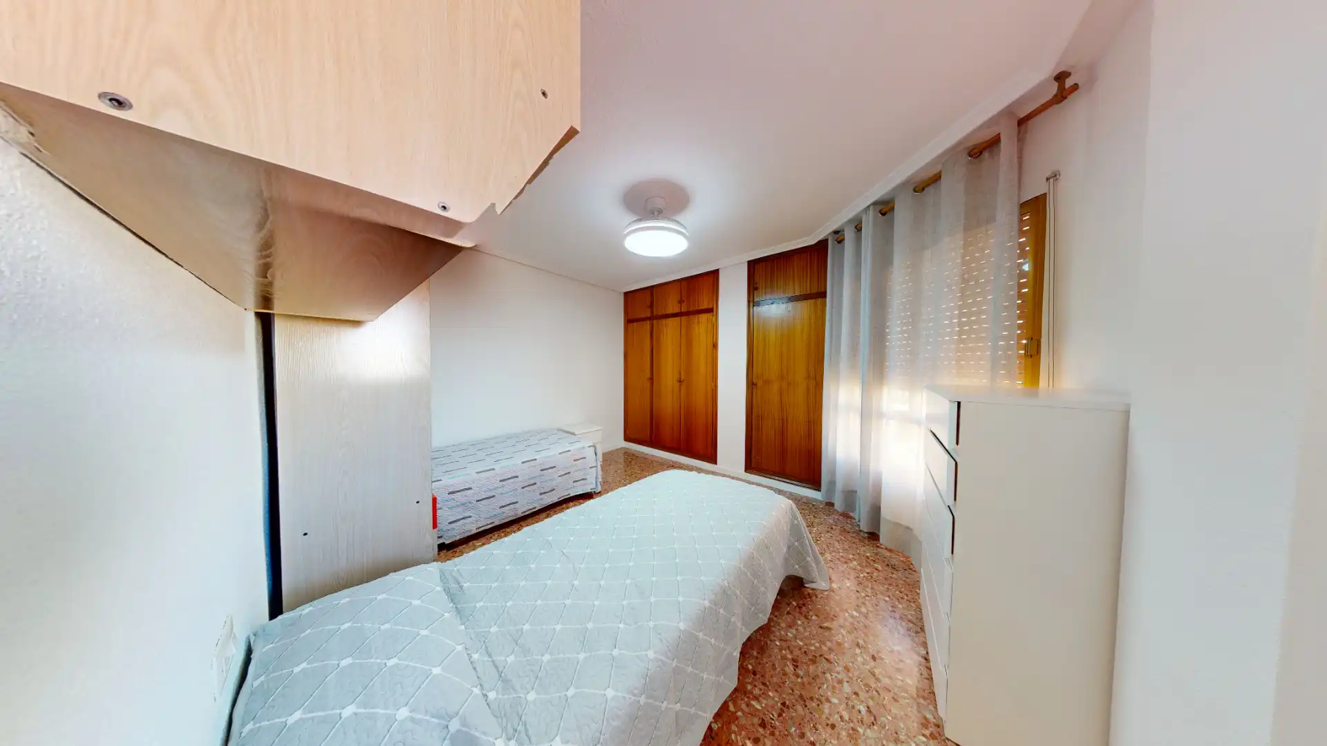 Schlafzimmer von Wohnung zum Verkauf in Jijona / Xixona mit Klimaanlage, Heizung und Terrasse