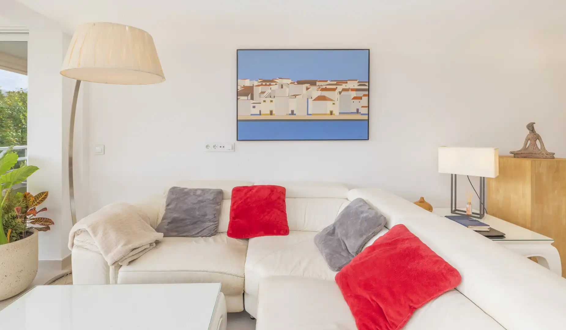 Sala de estar de Piso en venta en Torremolinos con Aire acondicionado, Terraza y Internet