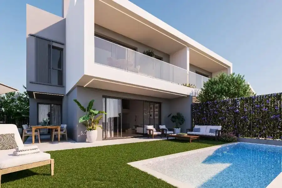 Terraza de Casa o chalet en venta en Alicante / Alacant con Aire acondicionado, Calefacción y Jardín privado