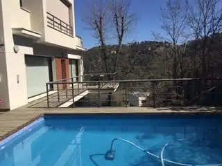 Piscina de Casa o xalet de lloguer en Sant Cugat del Vallès amb Aire condicionat, Calefacció i Jardí privat