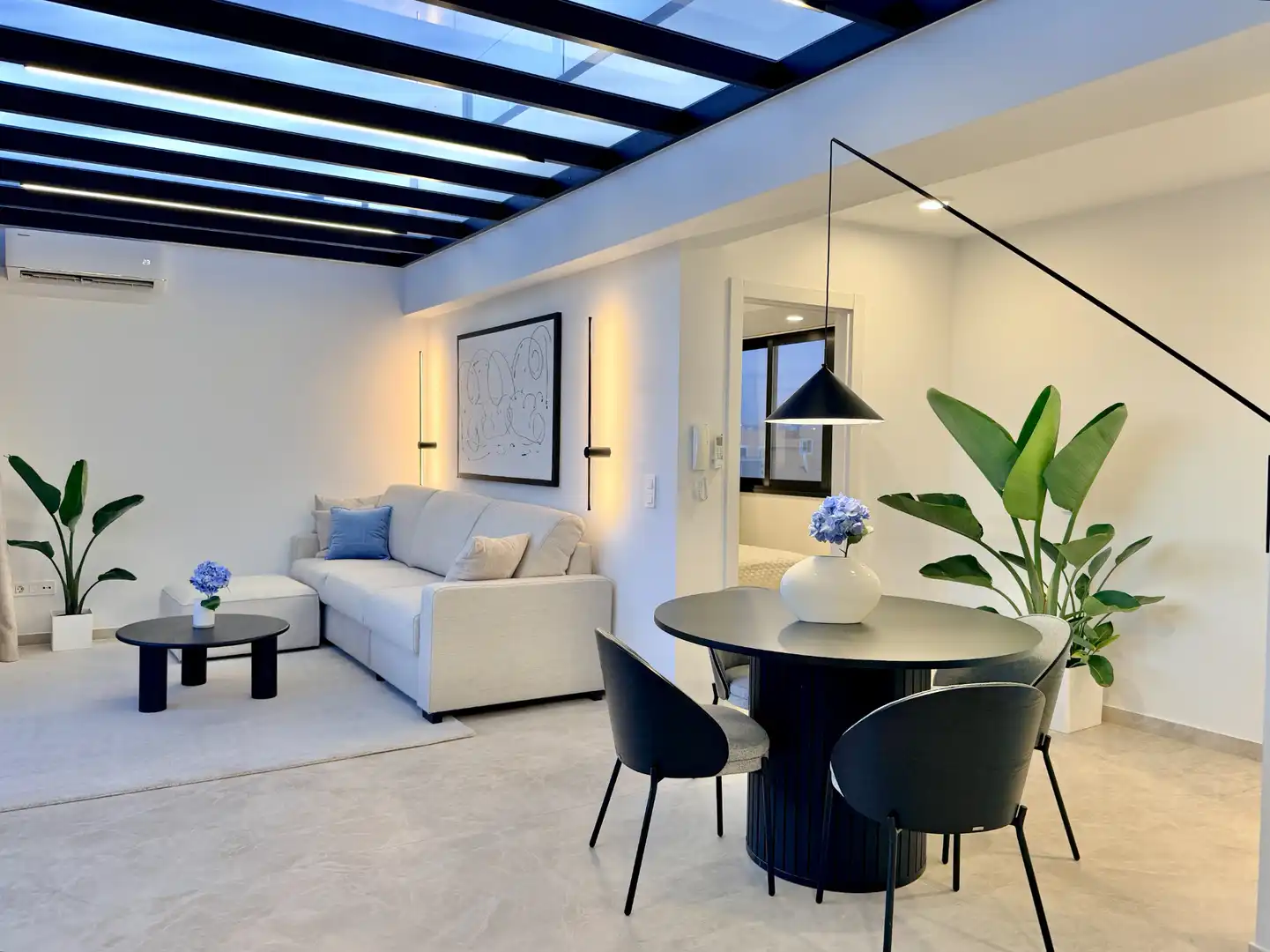 Sala d'estar de Loft en venda en Granadilla de Abona amb Aire condicionat, Terrassa i Moblat