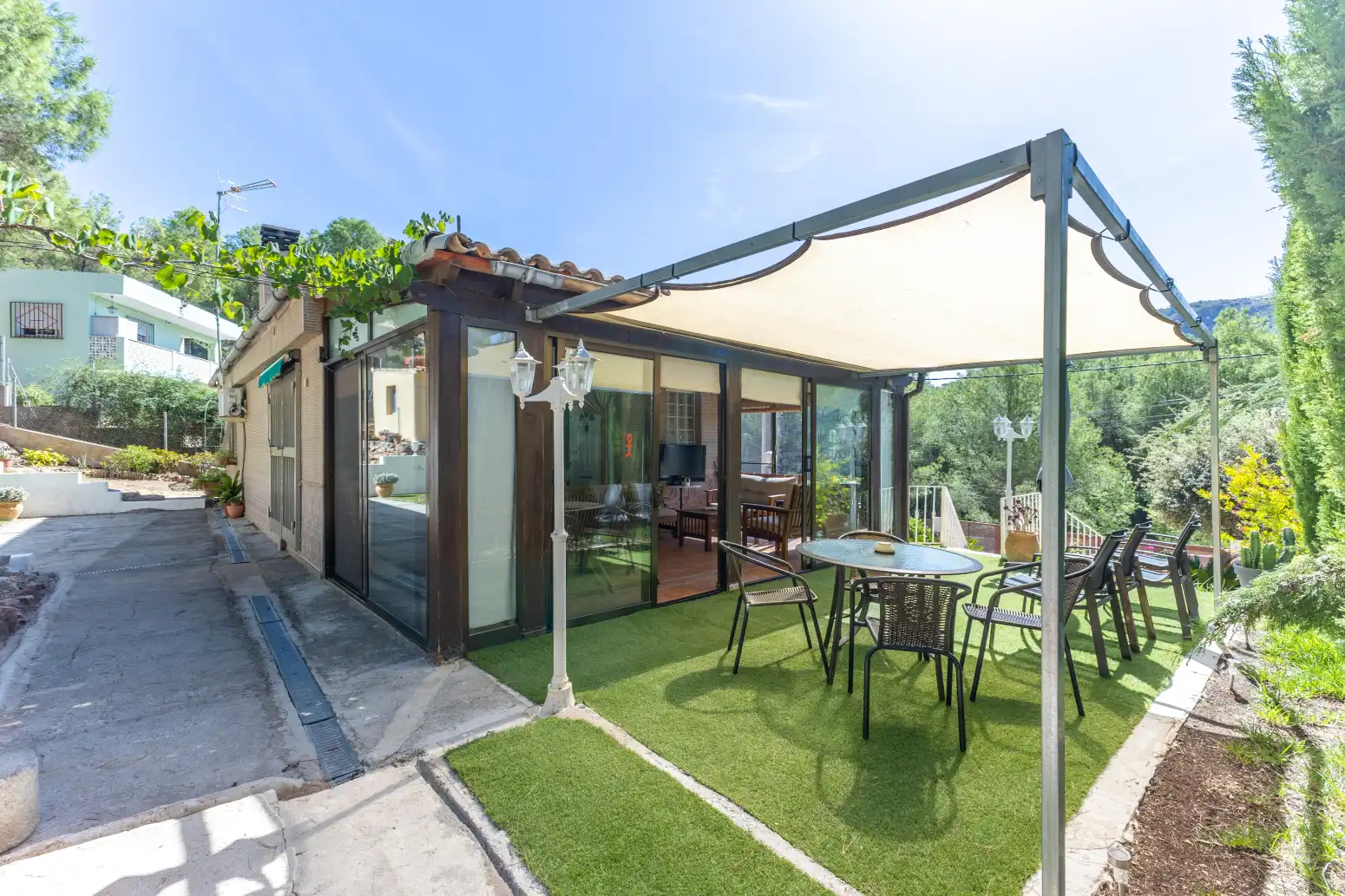 Terrassa de Casa o xalet en venda en Albalat dels Tarongers amb Terrassa i Moblat