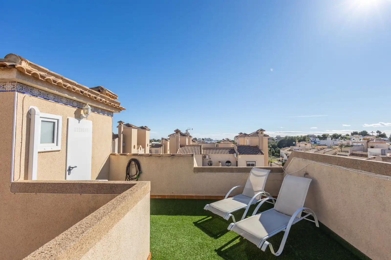 Terraza de Casa adosada en venta en Orihuela con Jardín privado, Terraza y Piscina