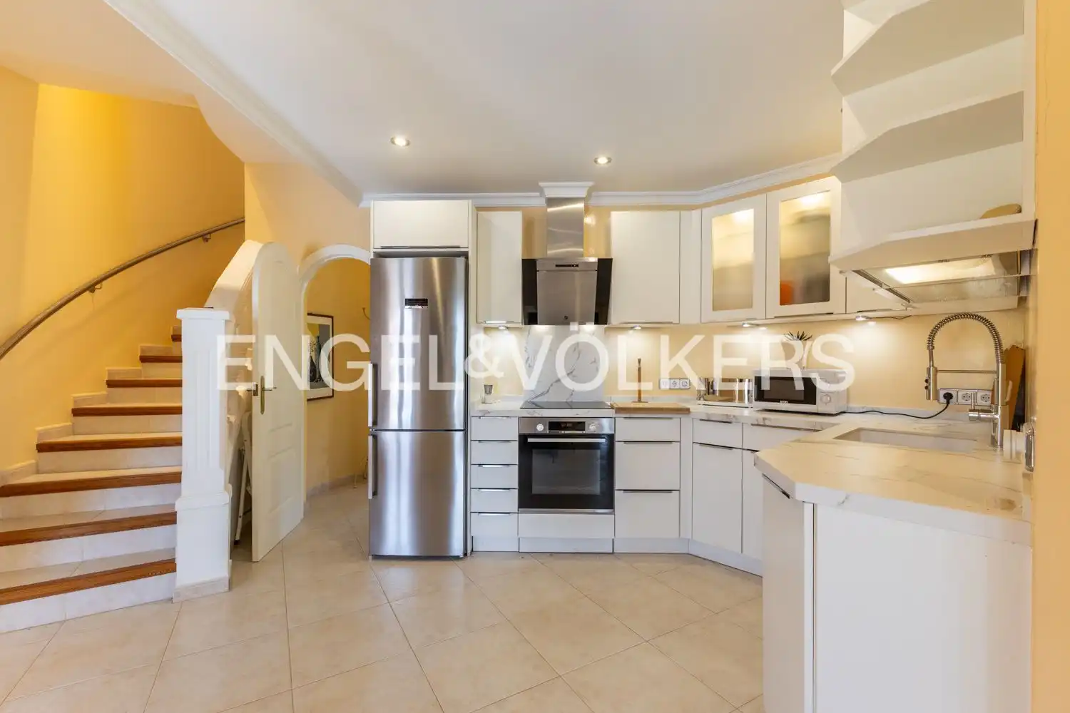 Cocina de Casa o chalet en venta en Jávea / Xàbia con Aire acondicionado, Calefacción y Jardín privado