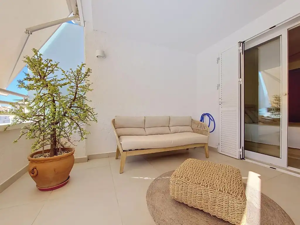 Balcony of Flat for rent in Altea  with Air Conditioner, Heating and Private garden