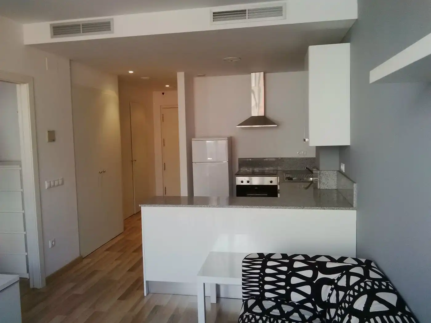 Kitchen of Flat for rent in Igualada  with Air Conditioner, Heating and Parquet flooring