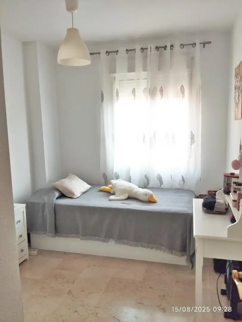 Bedroom of Flat for sale in Málaga  with Air Conditioner, Private garden and Terrace
