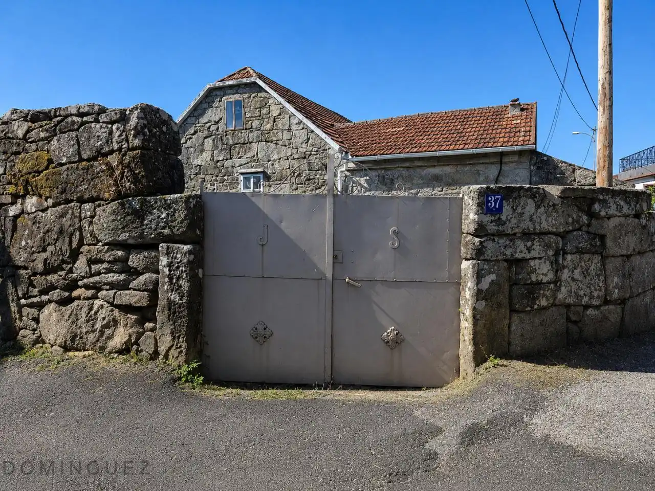 Vista exterior de Casa o xalet en venda en Pazos de Borbén amb Calefacció i Terrassa