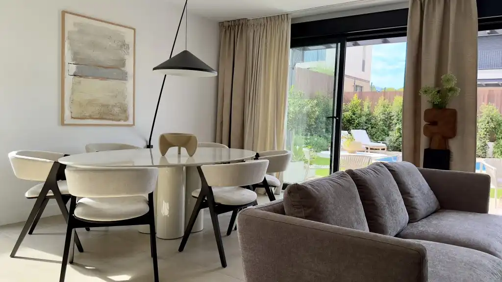 Dining room of Houses for sale in Llucmajor  with Air Conditioner, Private garden and Terrace