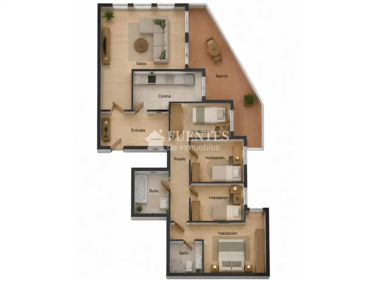 Piso en venta en Avenida Denia, Goteta