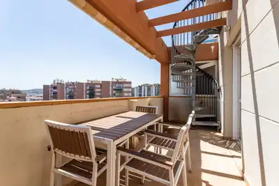 Àtic amb piscina en venda a Centro ciudad