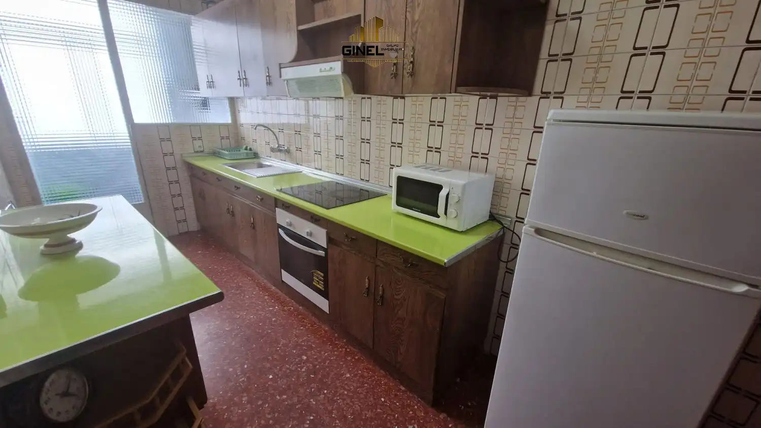 Kitchen of Flat for rent in Jaén  with Air Conditioner, Heating and Terrace
