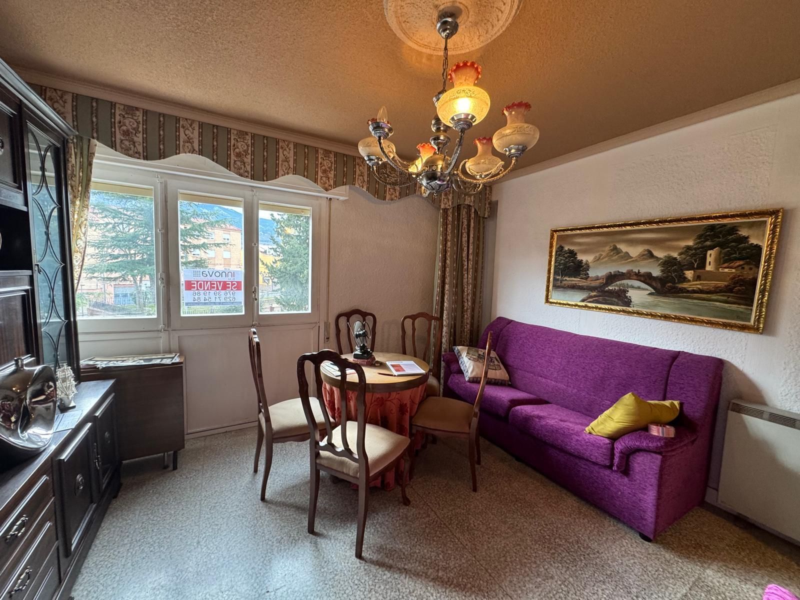 Sala d'estar de Pis en venda en Illueca amb Calefacció