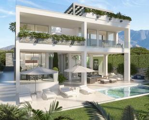 Exterior view of House or chalet for sale in Estepona  with Air Conditioner, Private garden and Storage room