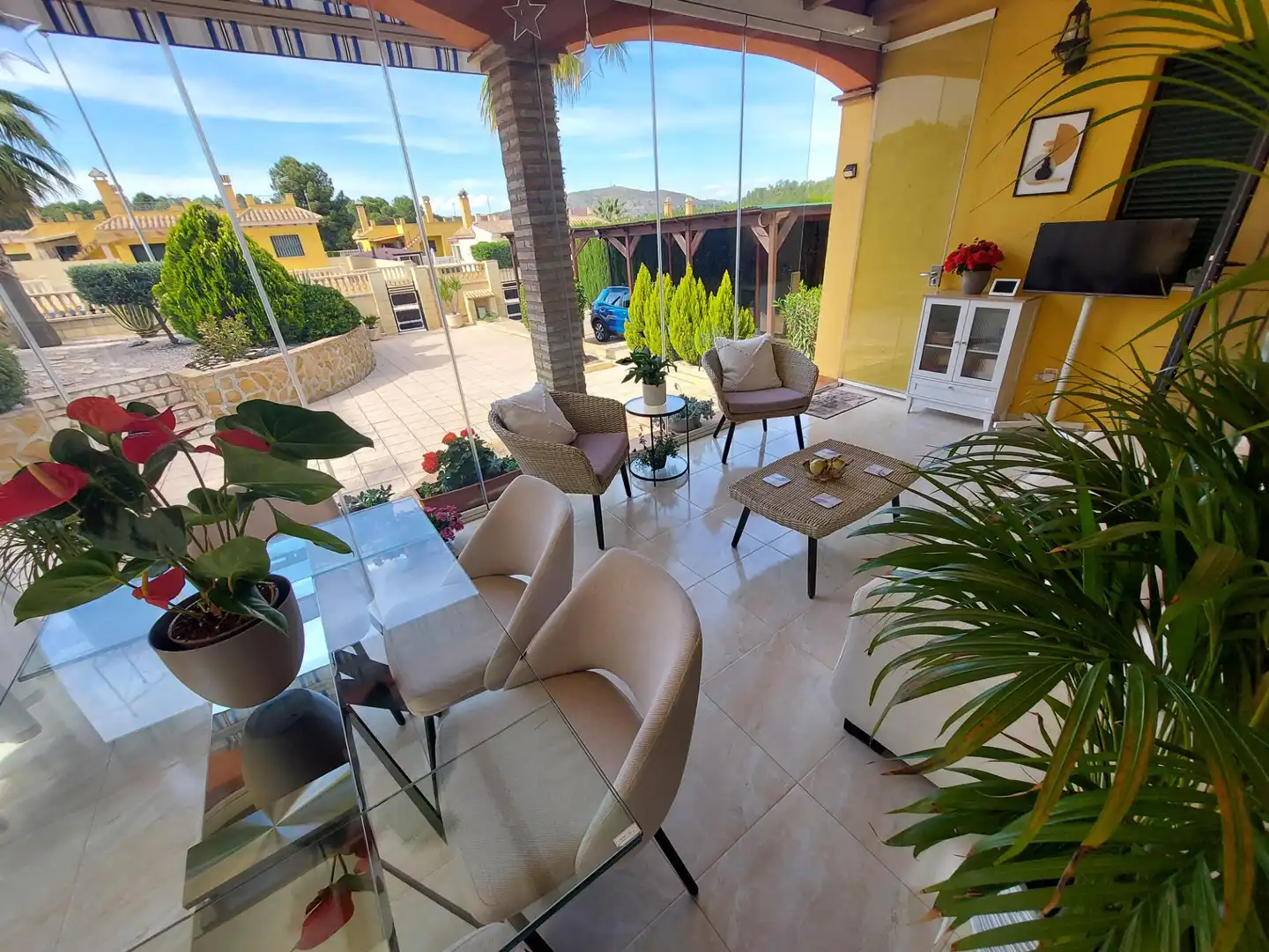 Terrassa de Casa o xalet en venda en Calasparra amb Aire condicionat i Moblat