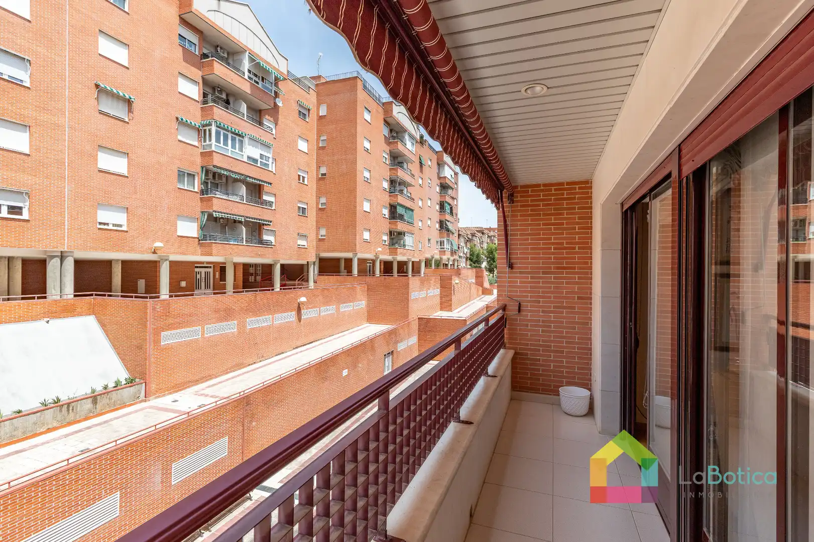 Balcony of Flat for sale in Toledo  with Heating, Parquet flooring and Washing machine