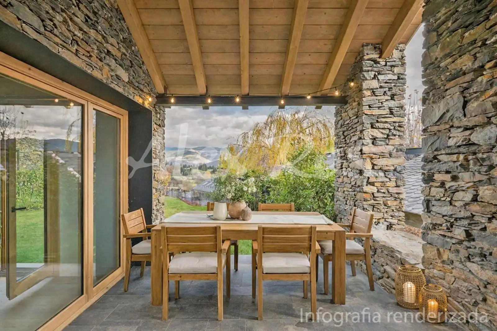 House with garden for sale in SANTA CECILIA