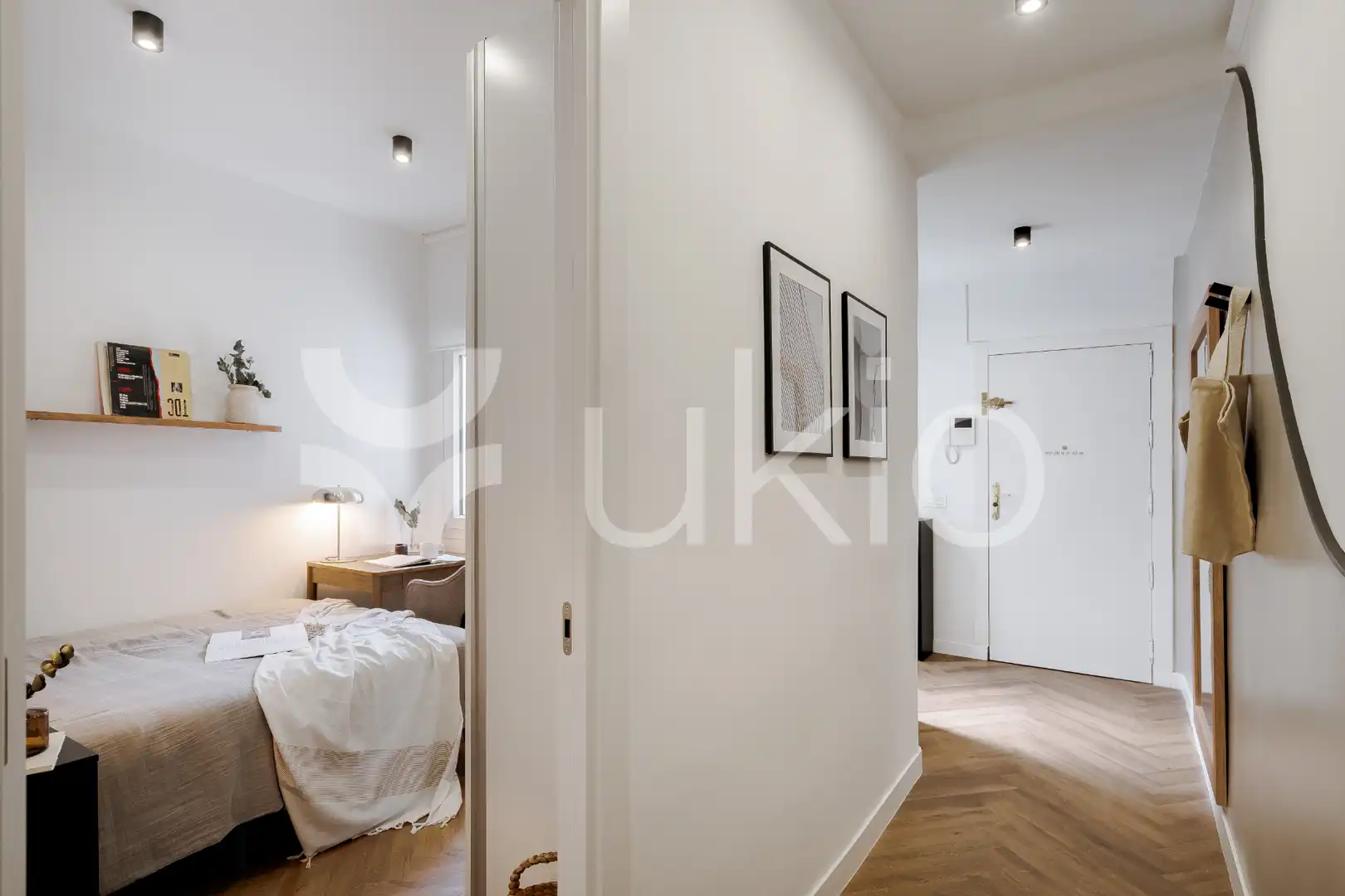 Bedroom of Apartments for rent in Madrid  with Air Conditioner, Heating and Furnished