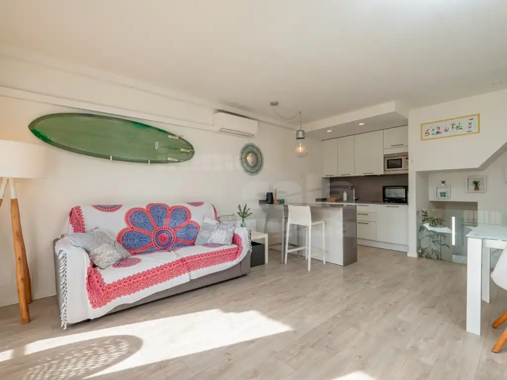 Sala de estar de Apartamento en venta en Palafrugell