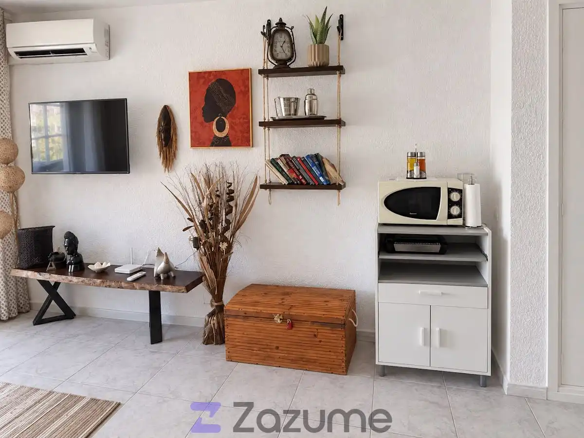 Wohnzimmer von Wohnung zur Miete in Torremolinos mit Klimaanlage, Schwimmbad und Möbliert