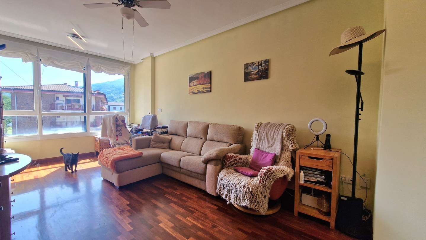 Sala de estar de Piso en venta en Urnieta con Calefacción y Trastero