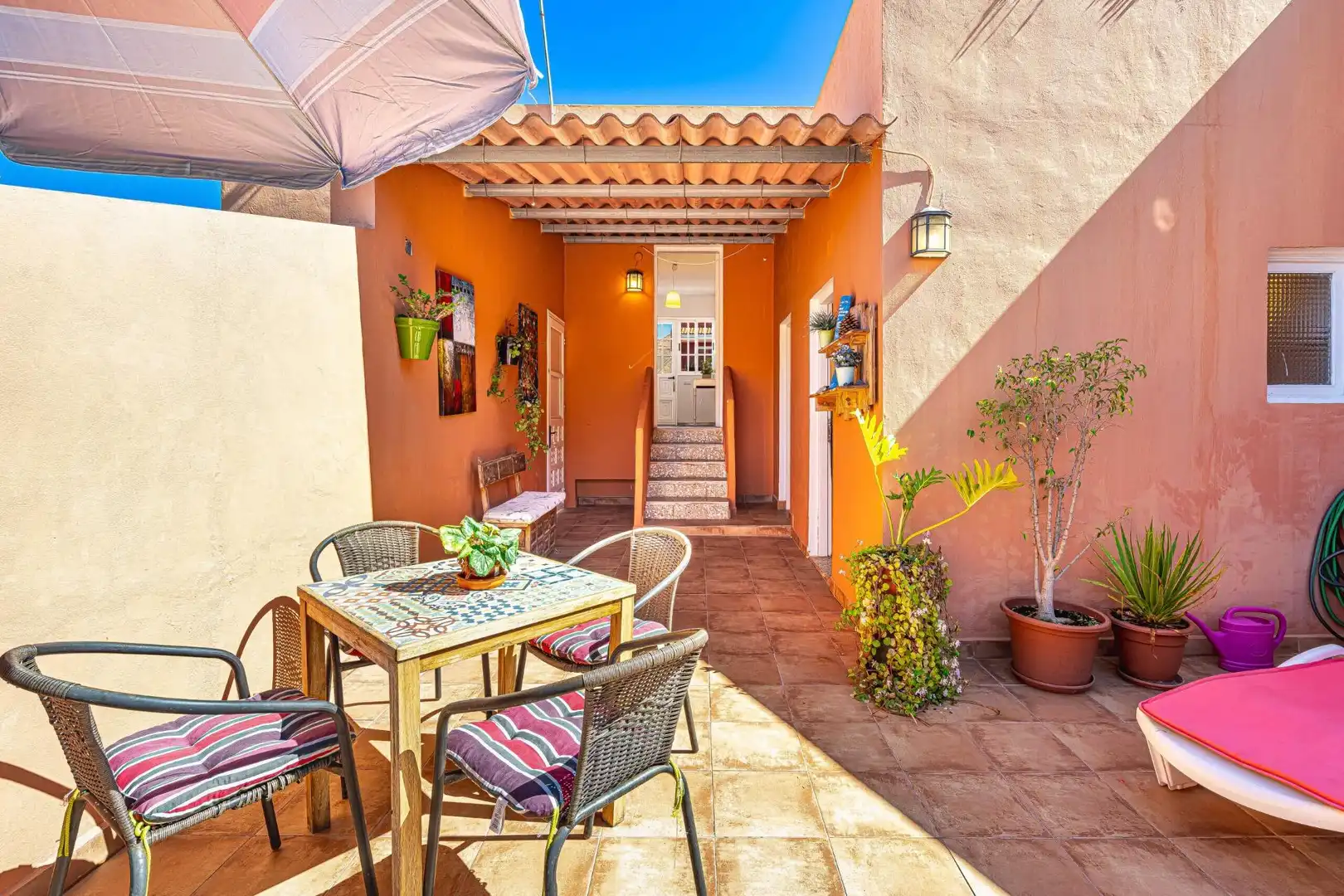 Terraza de Casa o chalet en venta en San Juan de la Rambla con Terraza, Trastero y Amueblado