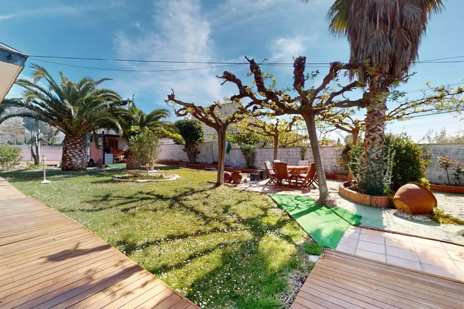 Jardín de Casa o chalet en venta en Alfajarín con Calefacción, Jardín privado y Terraza