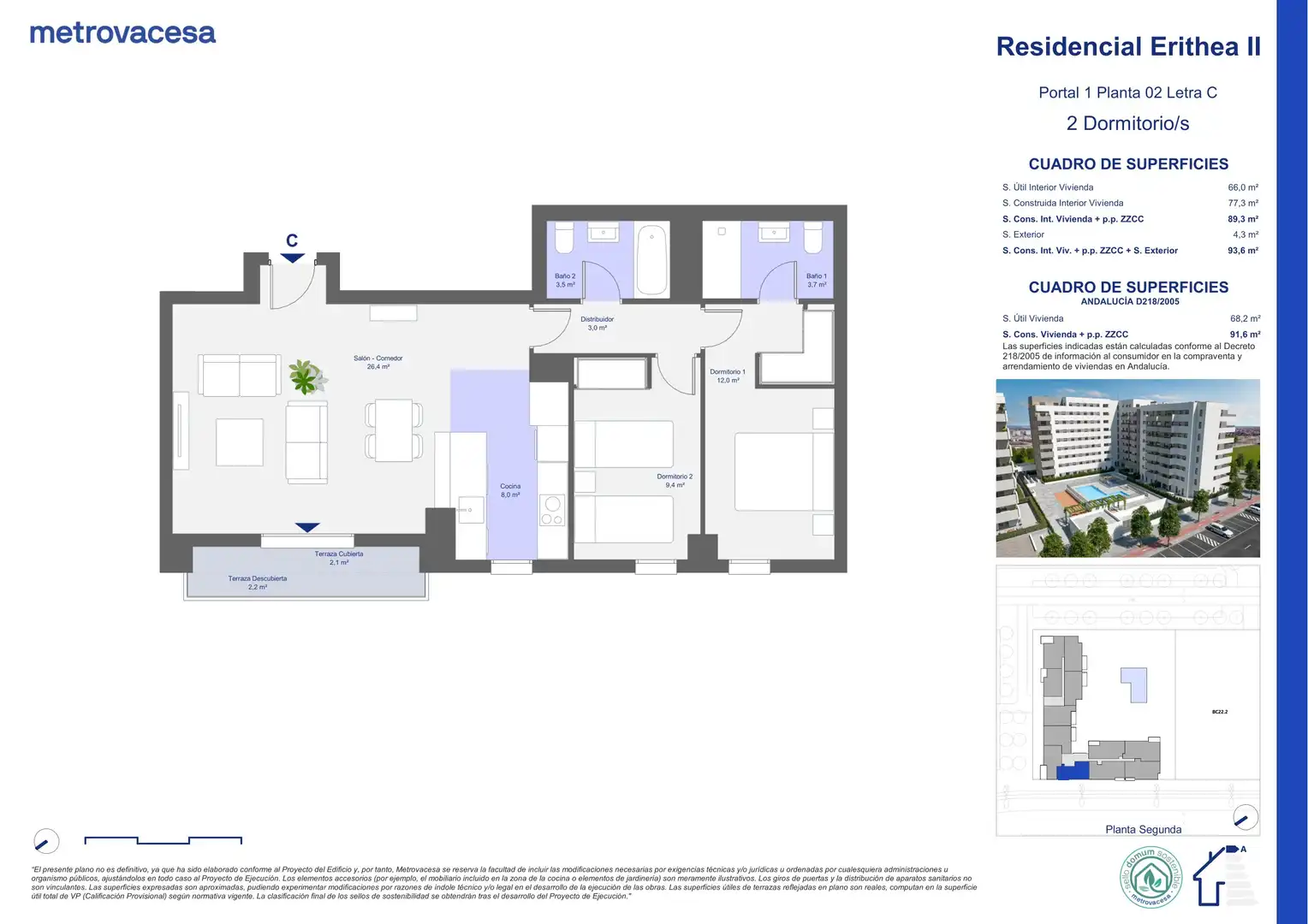 Neubau-Wohnung zum Verkauf in Parcela Bc. ENTRENÚCLEOS., imagen 2