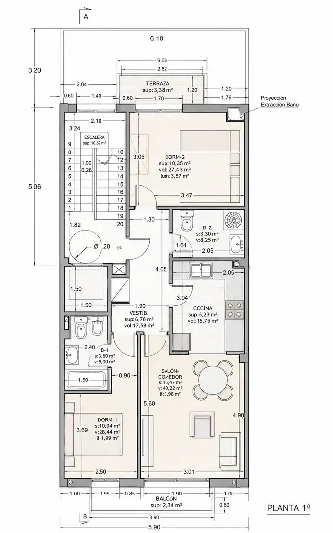 Wohnung mit Aufzug zum Verkauf in Centre, imagen 20