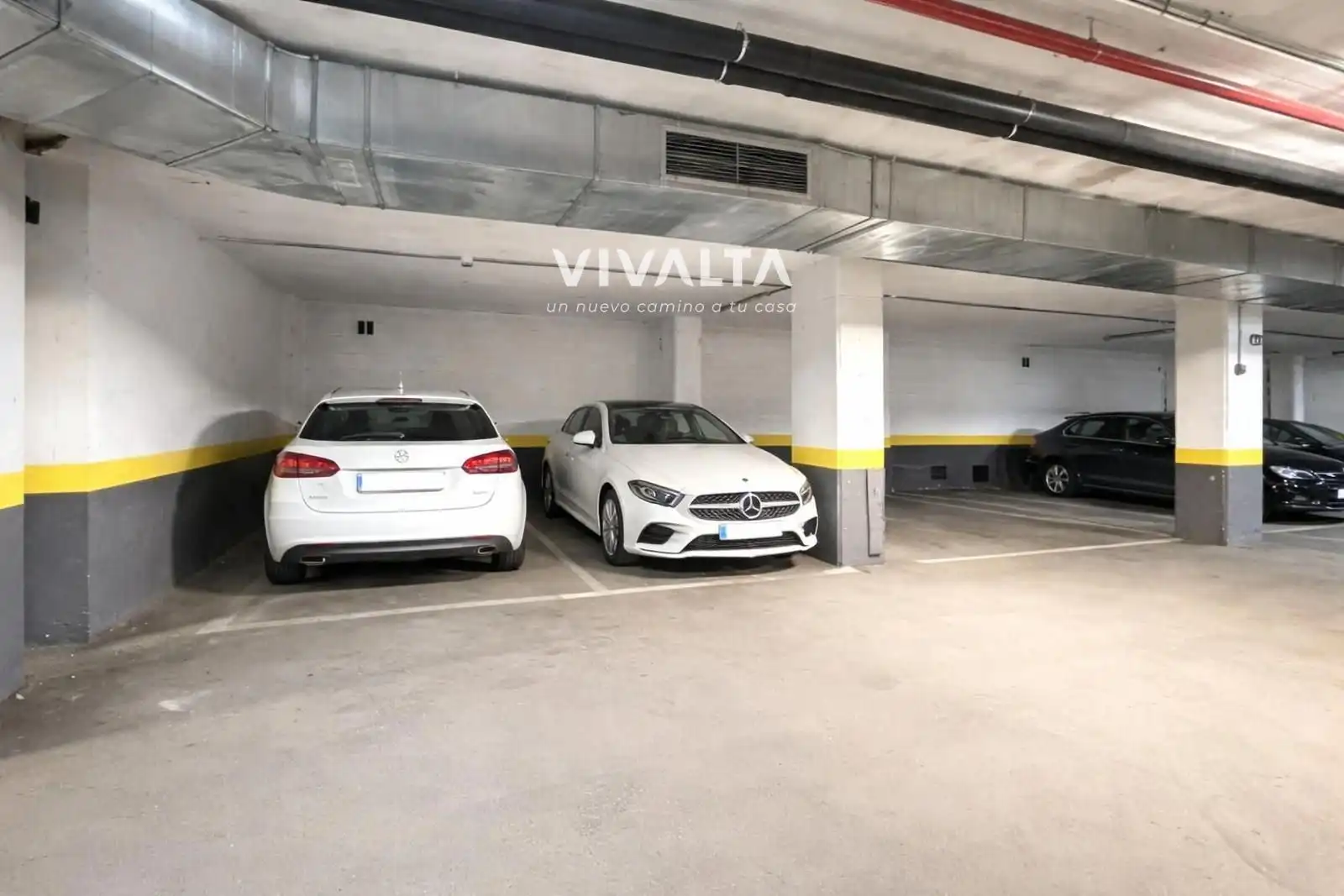 Parking of Flat for sale in Madrid  with Air Conditioner, Heating and Storage room