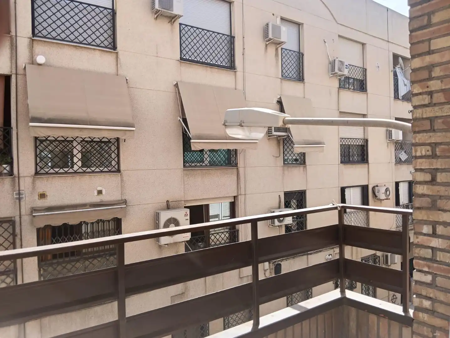 Terraza de Piso de alquiler en Granada con Terraza y Amueblado