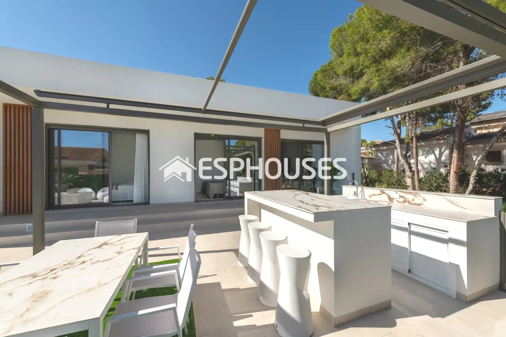 Terraza de Casa o chalet en venta en Pilar de la Horadada con Terraza, Piscina y Balcón