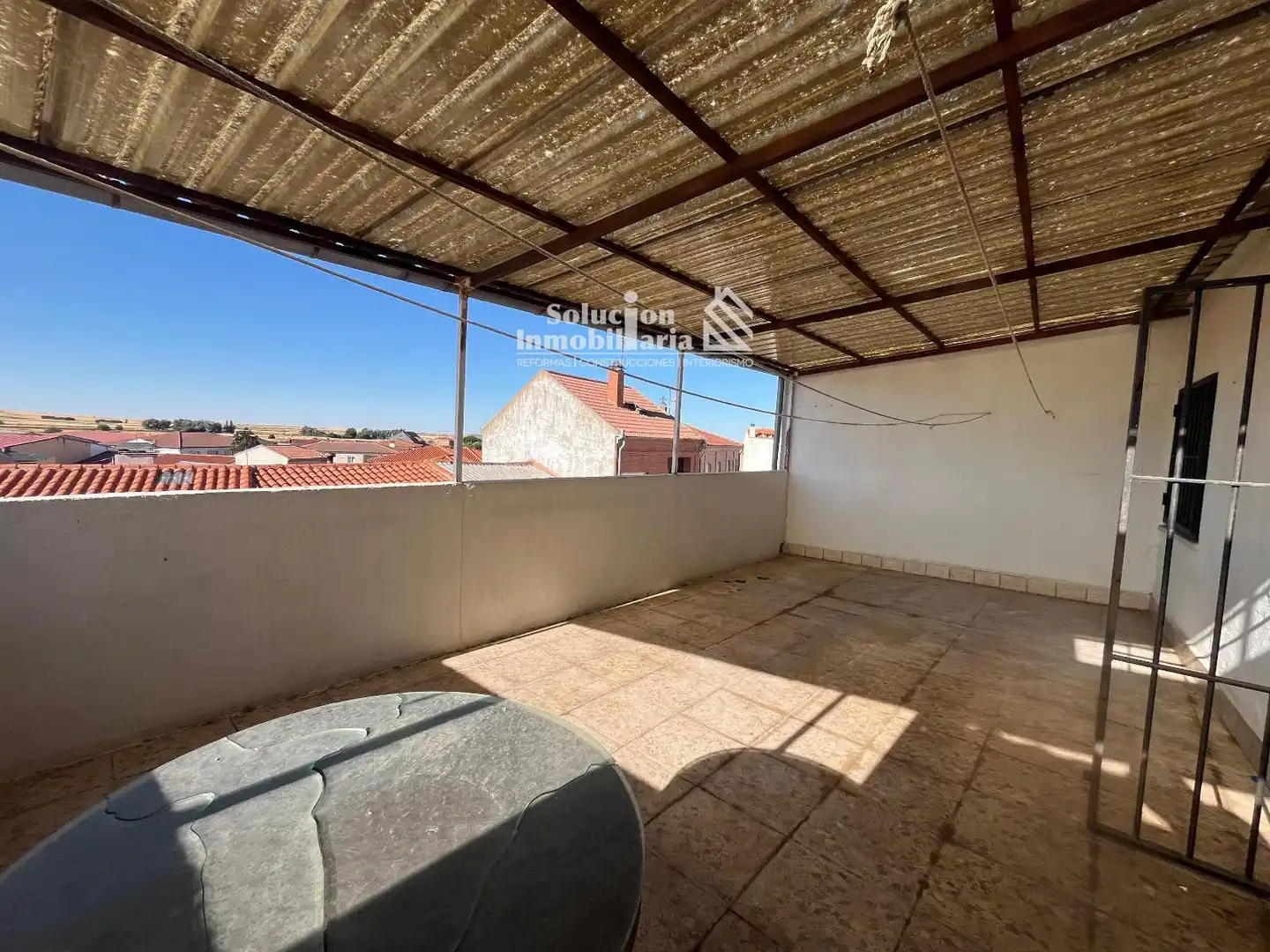 Terrace of Flat for sale in Cantalapiedra  with Heating, Storage room and Furnished
